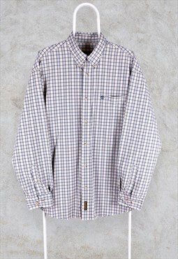 Timberland Shirt Check Long Sleeve XL