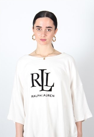 VINTAGE RALPH LAUREN RLL TOP WHITE