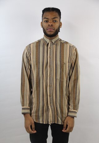 VINTAGE 70'S STYLE PATTERNED SHIRT