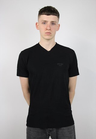 VINTAGE JOOP WORKOUT BLACK T-SHIRT