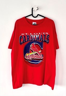 Vintage St Louis cardinals red 2002 T-shirt large 