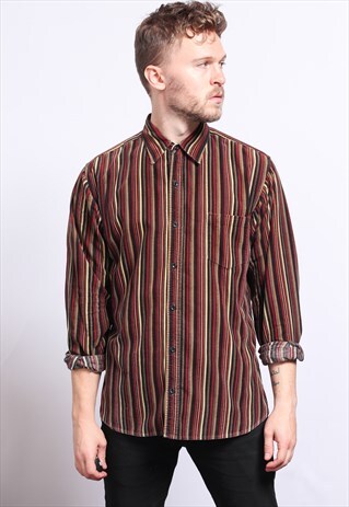 VINTAGE CORDUROY CORD SHIRT