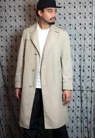 VINTAGE 70S LONDON FOG TRENCH RAIN COAT