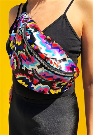 WAVE RAVE PRINT BUMBAG