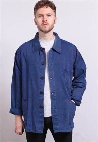 VINTAGE CHORE JACKET WORKER JACKET