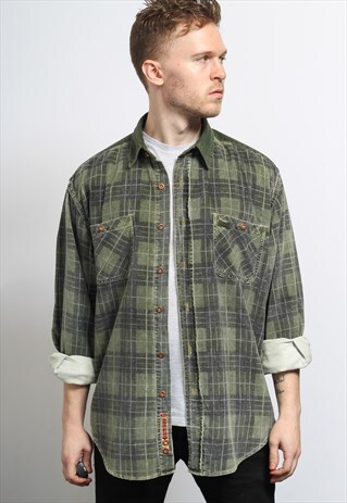 VINTAGE CORDUROY CORD SHIRT