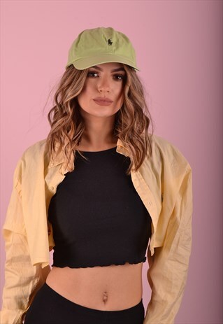 GREEN RALPH LAUREN CAP GRC481