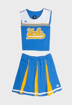 Y2k Genuine Adidas blue/yellow UCLA Cheerleading Uniform