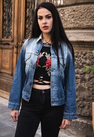 VINTAGE JEANS BLUE JACKET LEVI'S COD. 9-349