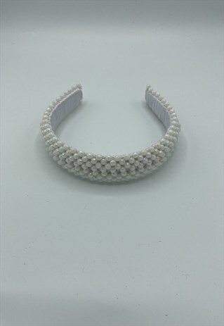 HANDMADE BEADED HEADBAND