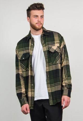 VINTAGE 90'S FLANNEL SHIRT