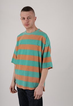 80s USA Striped vintage tshirt 