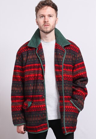 VINTAGE AZTEC INCA JACKET