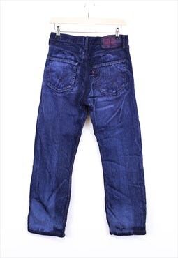 Vintage Levi's Jeans Dark Acid Washed Blue Slim Fit Retro 