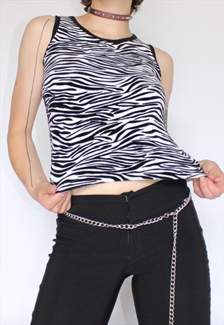 ANIMAL PRINT TANK TOP