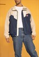Vintage Jacket Wilson in Blue XL