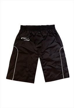 Nylon shorts black REFLECTIVE 4G