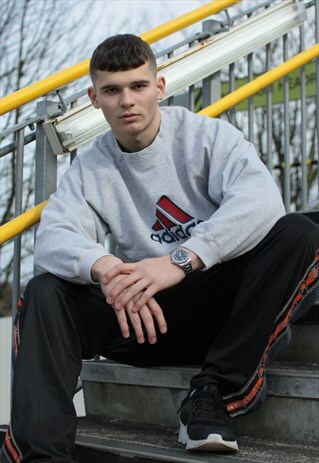 VINTAGE CHAMPION TAPE POPPER JOGGERS
