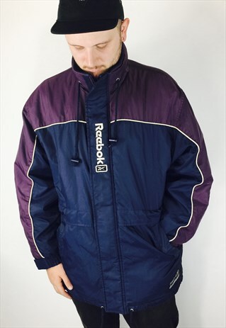 REEBOK 90S LOGO PADDED COAT