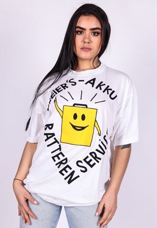 VINTAGE PRINT T-SHIRT T768