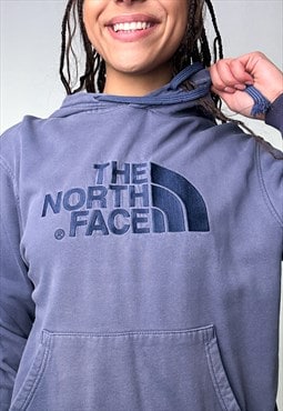 Blue y2ks The North Face Hoodie Sweatshirt