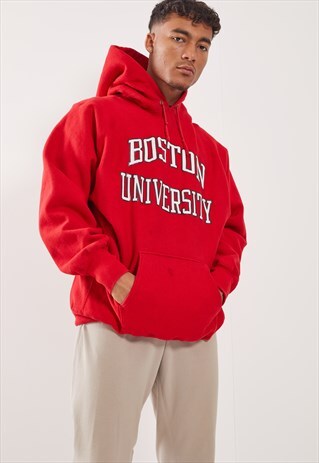 VINTAGE CONESTOGA REVERSE WEAVE BOSTON UNIVERSITY HOODIE