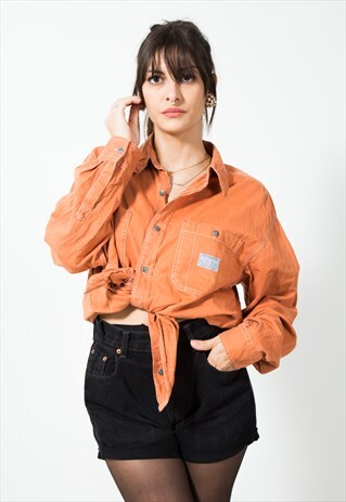 VINTAGE LEVI'S DENIM SHIRT / S5350
