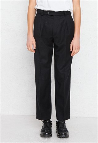 VINTAGE BLACK WESTBURY TROUSERS BOTTOMS