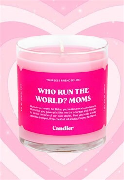 Who Run The World Moms scented candle 
