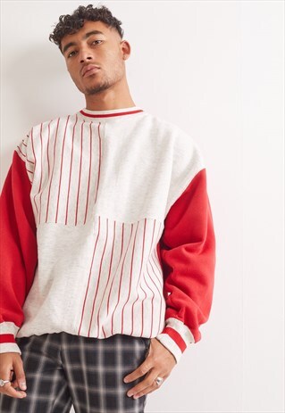 VINTAGE PATTERNED SWEATSHIRT