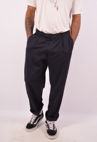 VINTAGE ARMANI TROUSERS BLACK