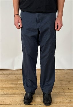 Vintage Dickies Cargo Pants Men's Navy Blue