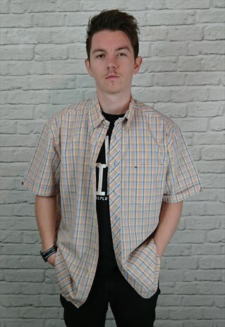 VINTAGE TOMMY HILFIGER SHORT SLEEVE SHIRT