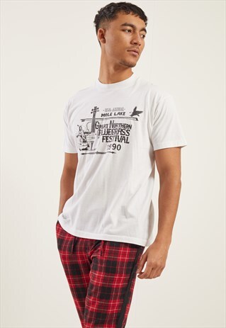 VINTAGE BLUEGRASS FESTIVAL GRAPHIC T-SHIRT