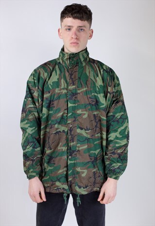 VINTAGE 90'S CAMO SHELL JACKET