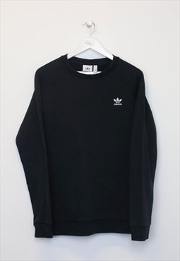 Vintage Adidas sweatshirt in black. Best fits L