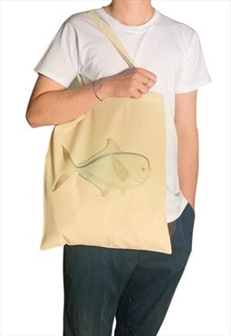 Frank Edward Clarke Blue Fish Tote Bag for Nature Lovers