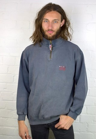 VINTAGE 90'S 1/4 ZIP SWEATSHIRT