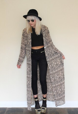 LONG AZTEC WALLIS SHIRT