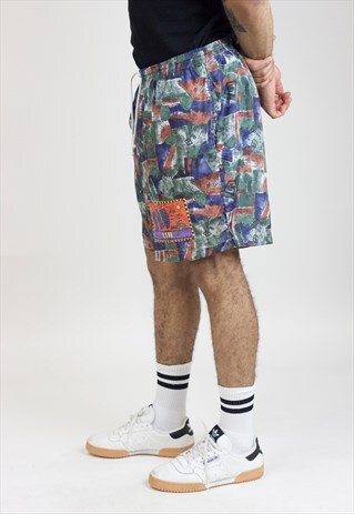 VINTAGE 90S PATTERNED SHORTS