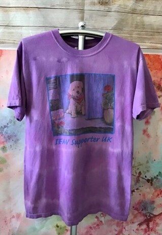 ANIMALS IN NEED SUPPORT  TIEDYE T-SHIRT 