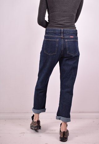 LEVI'S 512 WOMENS VINTAGE JEANS W26 L30 BLACK 90'S
