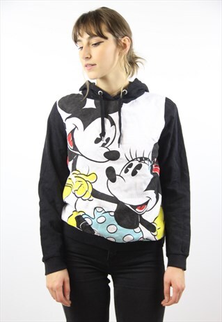 VINTAGE CUTE DISNEY PRINT HOODIE
