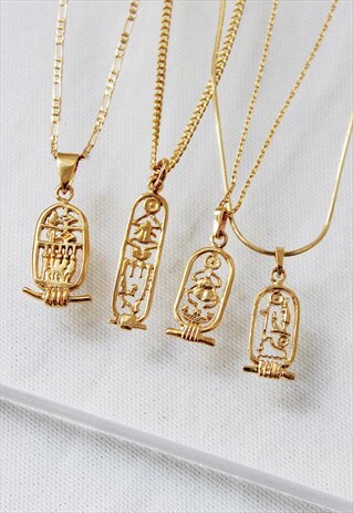 EGYPTIAN AMULET NECKLACE