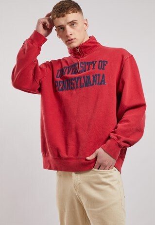 VINTAGE JANSPORT 1/4 ZIP SWEATSHIRT