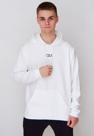 WHITE CBA HOODIE