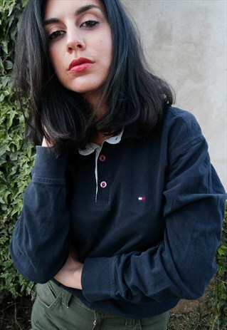 TOMMY HILFIGHER OVERSIZE POLO T-SHIRT