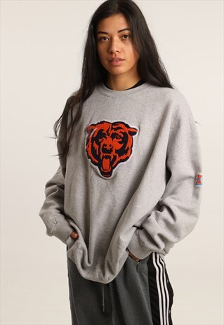 VINTAGE NFL EMBROIDERED SWEATSHIRT