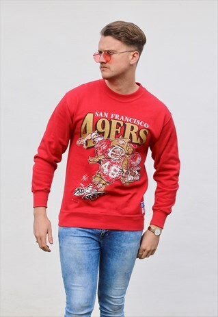 NFL USA 1988 SAN FRAN 49ERS TEAM SWEATSHIRT