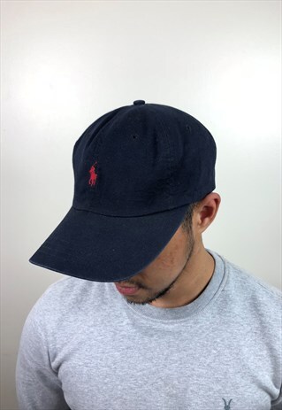 VINTAGE BLUE RALPH LAUREN CAP